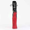 Pleaser - FORBIDDEN1020BEJ Bottes de plateforme, Pole dance chaussures - Noir/Rouge Product image
